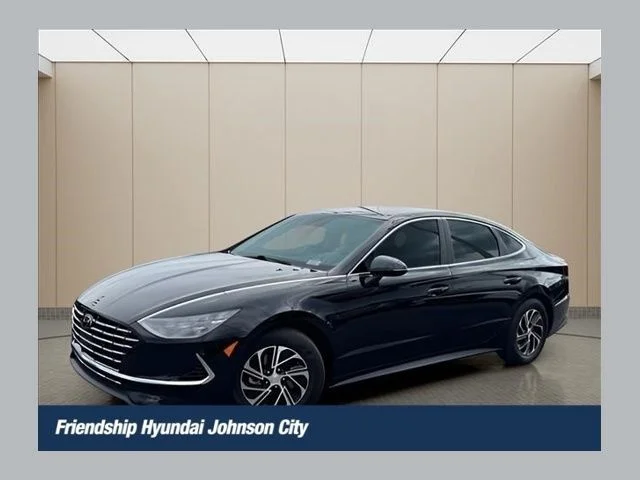 Used 2023 Black Hyundai Blue image 1