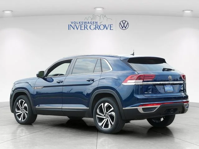 Certified Used 2023 Blue Volkswagen 3.6L V6 SEL image 5