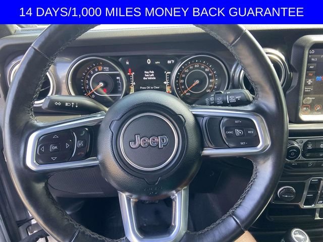 Certified Used 2021 Billet Silver Clearcoat Metallic Jeep Unlimited Sahara Altitude image 29