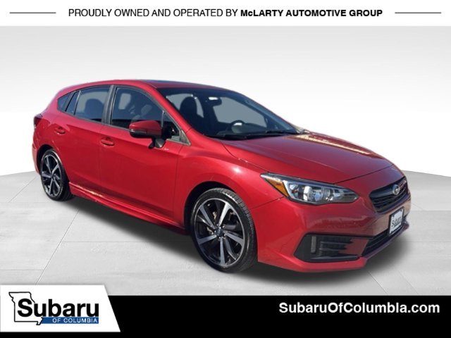 Used 2021 Red Subaru Sport image 1