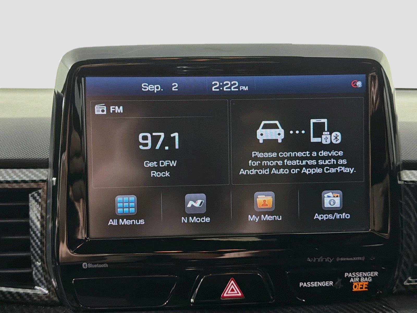 Used 2020 Performance Blue Hyundai Manual image 13