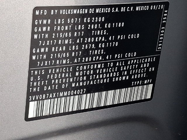 2021 Volkswagen Tiguan S - Photo 24
