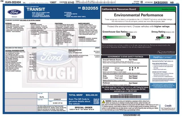 2025 Ford Transit Van Base - Photo 5