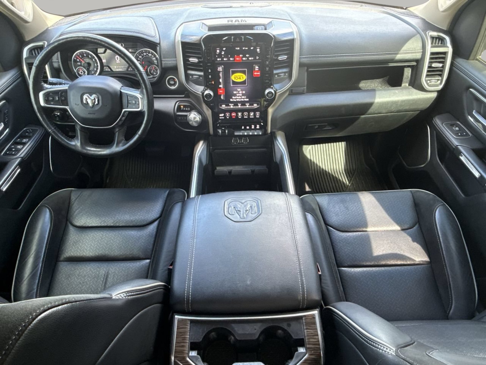 Used 2020 Bright White Clearcoat Ram Laramie image 8