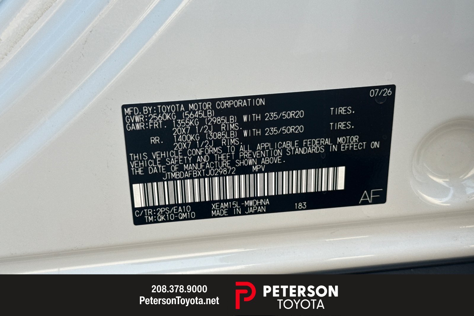 Used 2026 Beige Toyota Limited image 28
