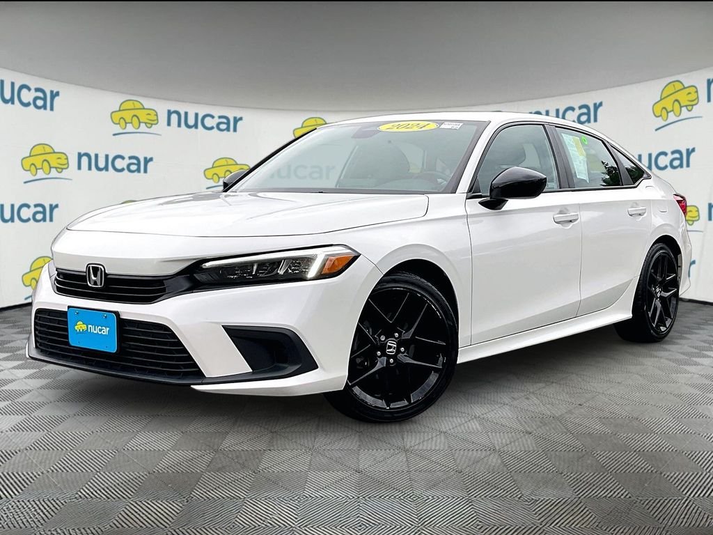 Used 2024 Platinum White Honda Sport image 3