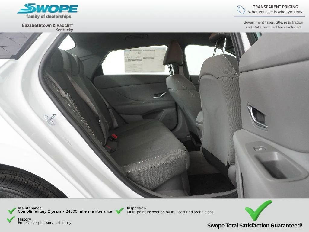 New 2026 Serenity White Hyundai Blue image 9