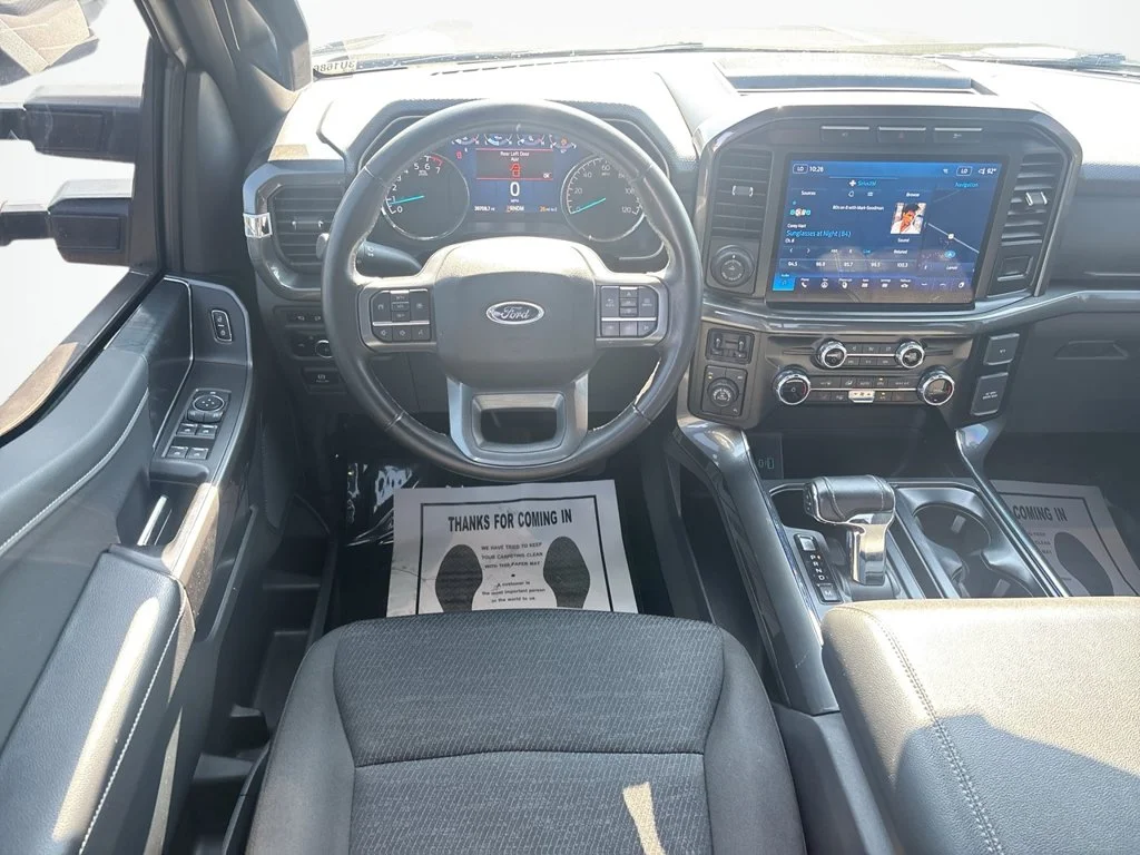 Certified Used 2023 Agate Black Metallic Ford XLT image 24