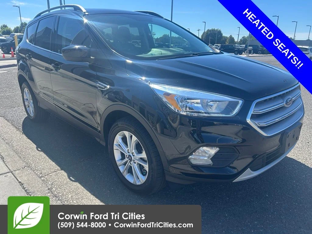 Used 2018 Black Ford SE image 1
