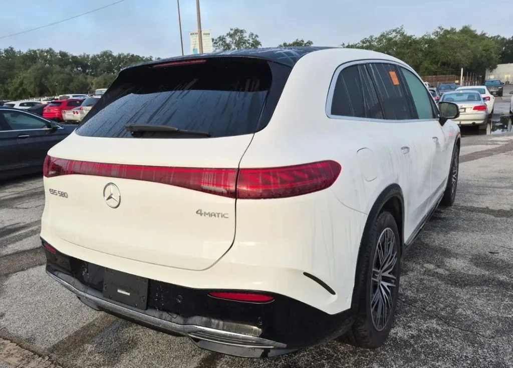 Used 2023 Mercedes-Benz EQS SUV Base with VIN 4JGDM4EBXPA008453 for sale in Naperville, IL