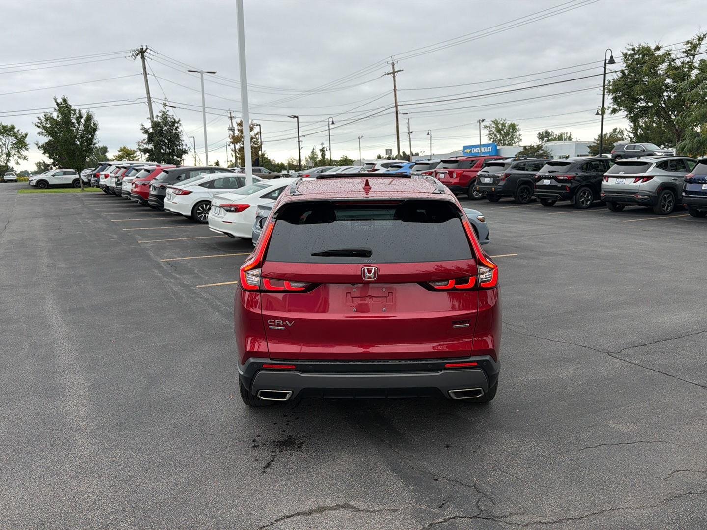 Used 2024 Radiant Red Metallic Honda Sport Touring image 6