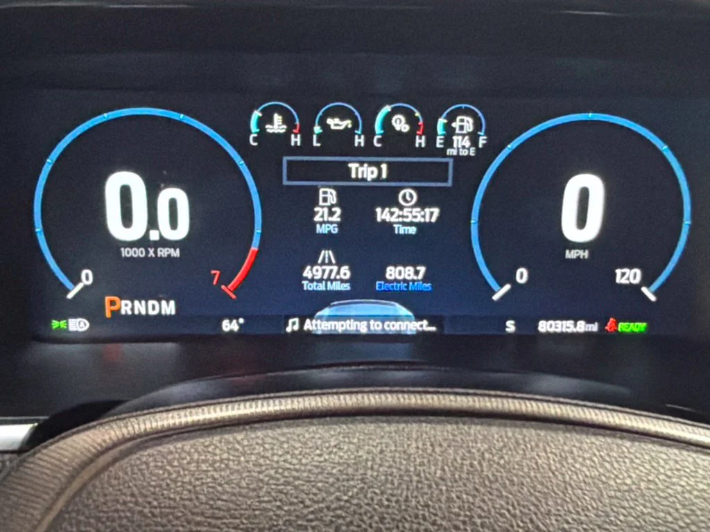 Used 2023 Antimatter Blue Metallic Ford Platinum image 30