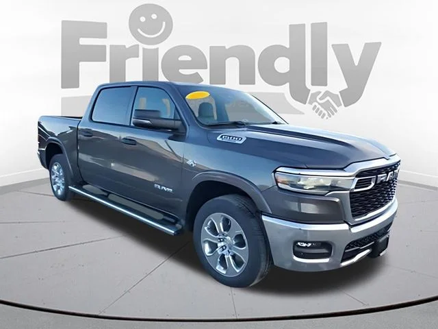 New 2026 Granite Crystal Metallic Clear-Coat Exterior Paint RAM Big Horn/Lone Star image 7