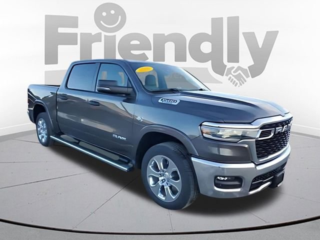 New 2026 Granite Crystal Metallic Clear-Coat Exterior Paint RAM Big Horn/Lone Star image 7