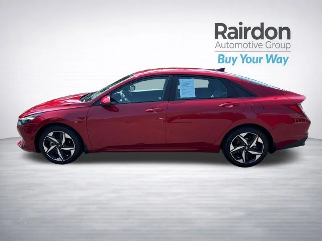 Used 2023 Scarlet Red Pearl Hyundai SEL image 5