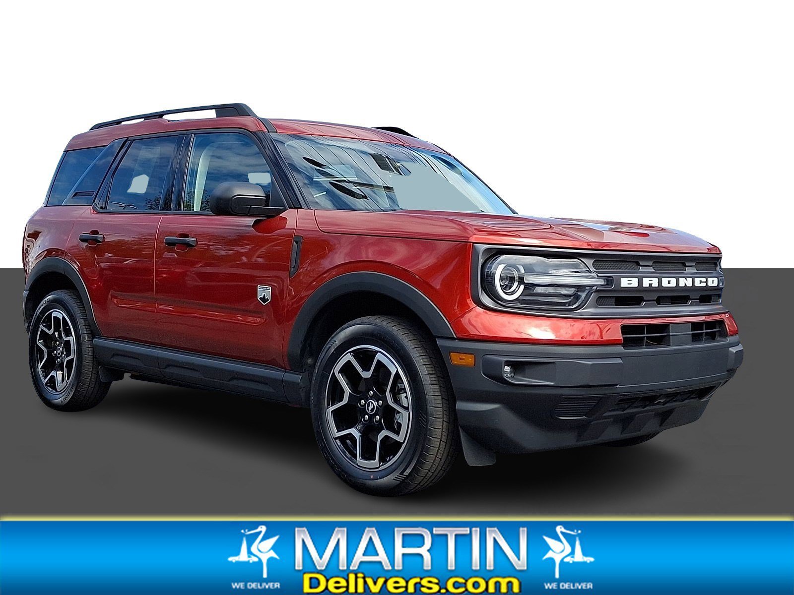 Used 2022 Hot Pepper Red Tinted Clearcoat Ford Big Bend image 1