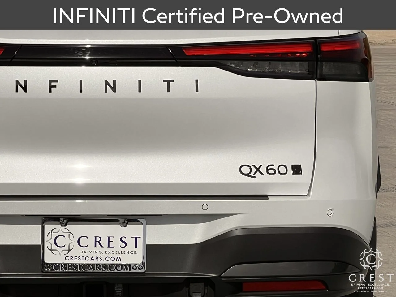 Certified Used 2027 Radiant White Black Obsidian INFINITI AUTOGRAPH image 6