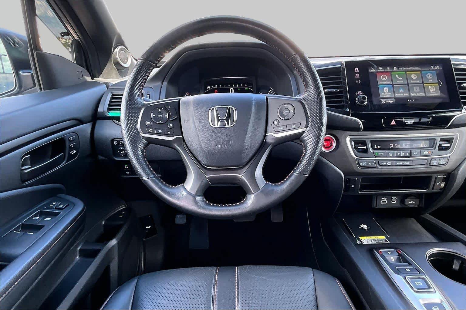 Used 2024 Lunar Silver Metallic Honda TrailSport image 5