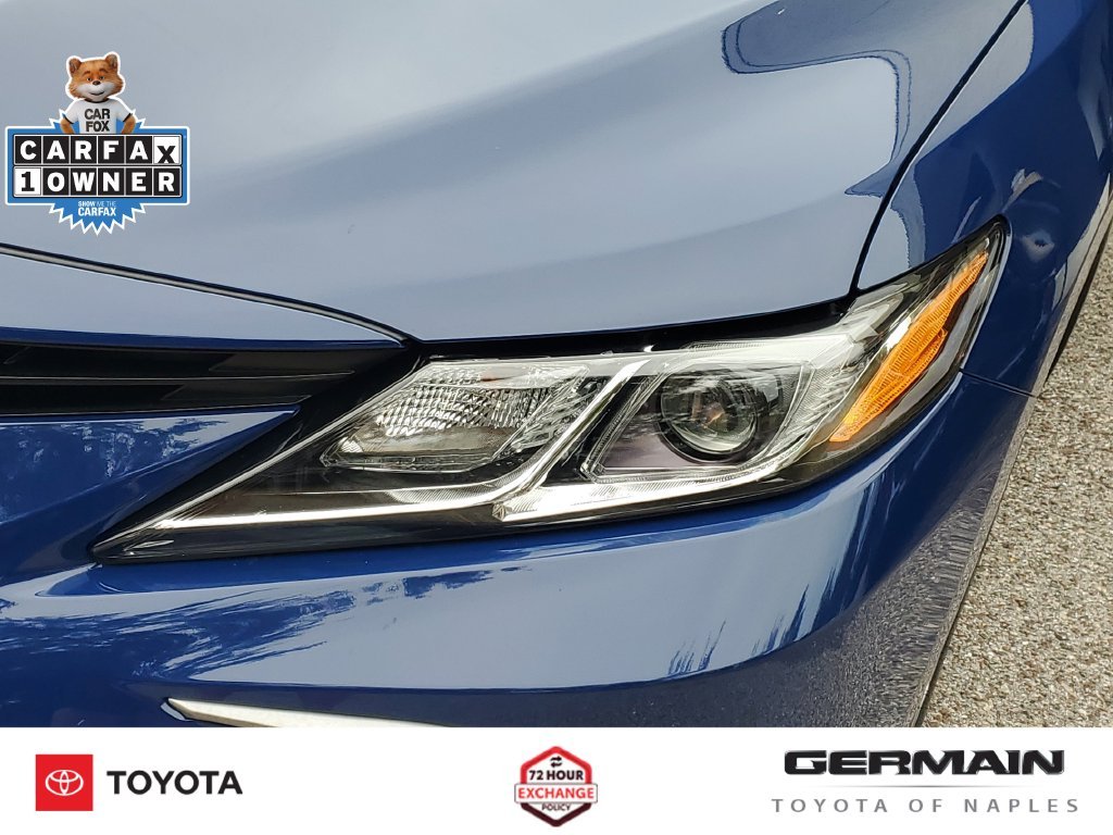 Certified Used 2024 Blue Toyota LE image 16