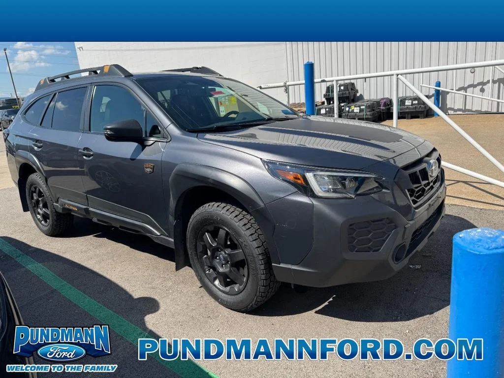 Used 2024 Magnetite Gray Metallic Subaru Wilderness image 1