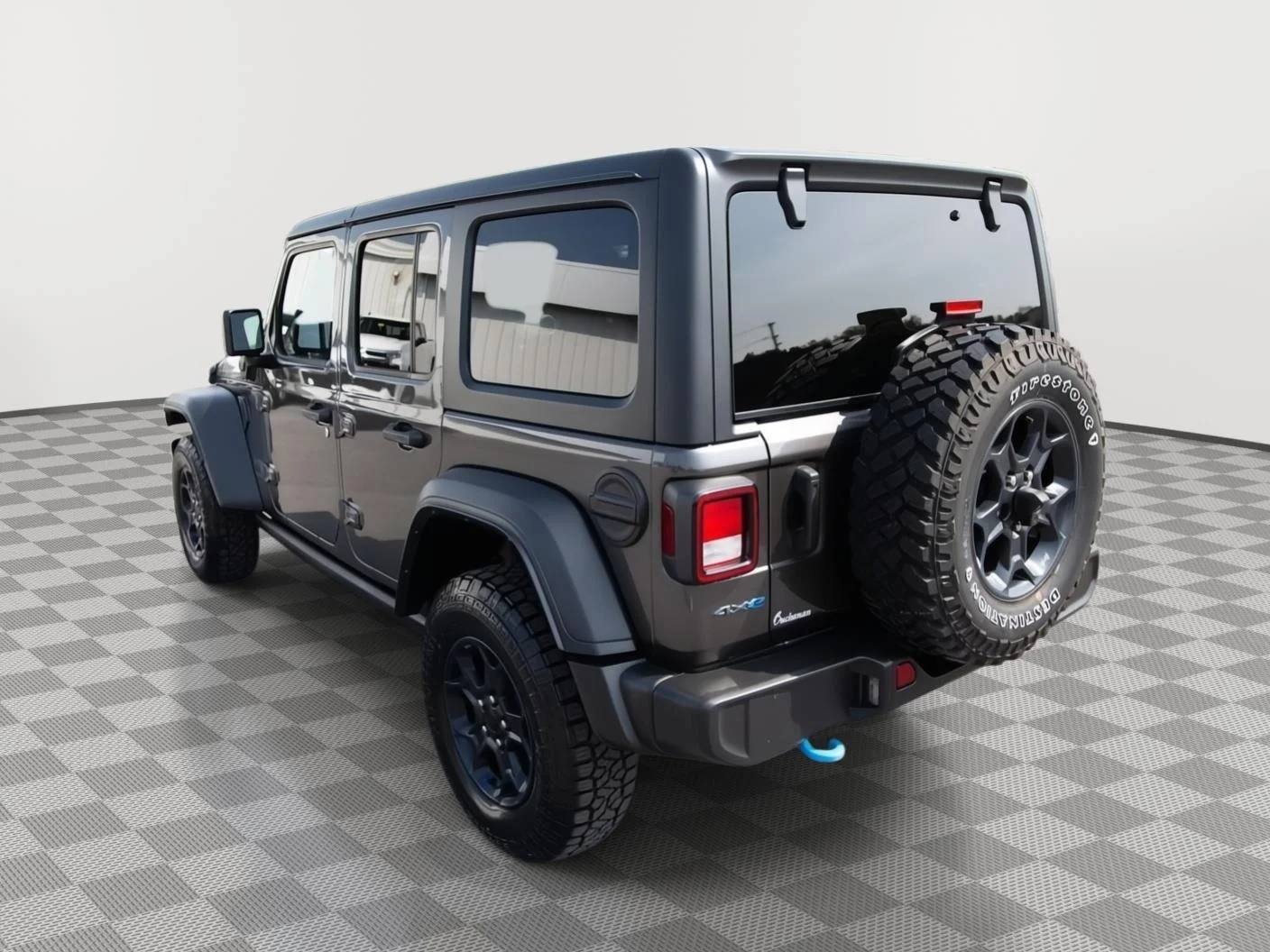 Used 2023 Granite Crystal Metallic Clearcoat Jeep 4X4 image 7