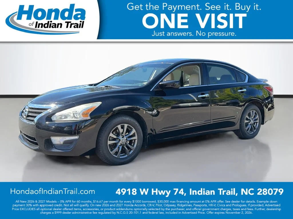 Used 2015 Nissan Altima S with VIN 1N4AL3AP1FC496738 for sale in Indian Trail, NC