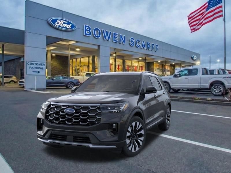 New 2026 Agate Black Metallic Ford Platinum image 2