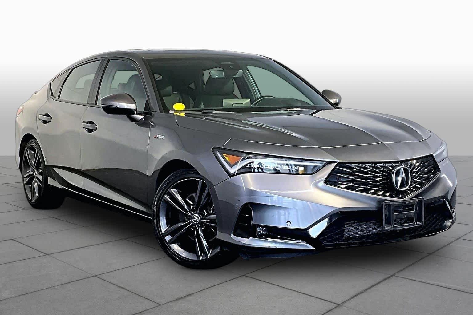 Certified Used 2024 Liquid Carbon Metallic Acura With A-Spec Technology Package image 3