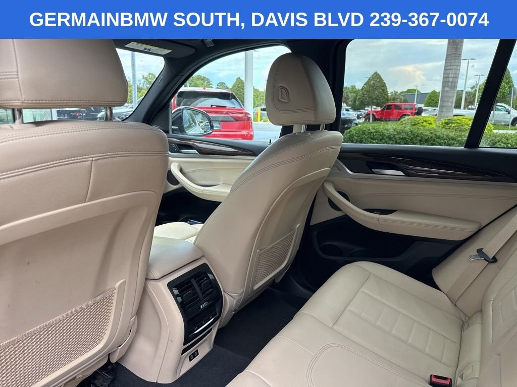 Used 2021 White Metallic BMW xDrive30i image 20