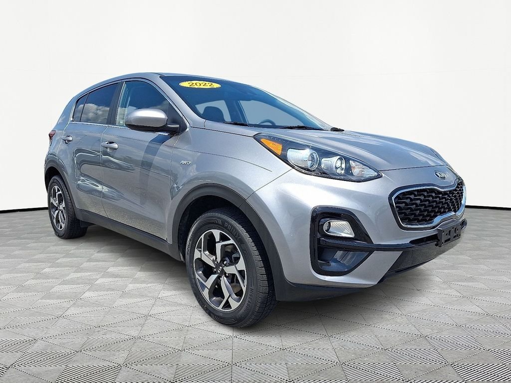 Used 2022 Gray Kia LX image 1
