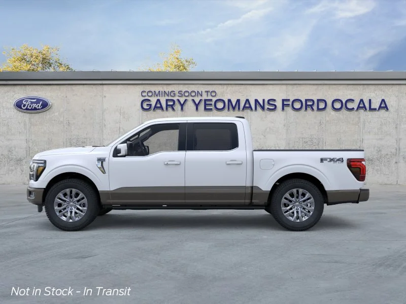 New 2026 Star White Metallic Tri-Coat Ford King Ranch® image 3