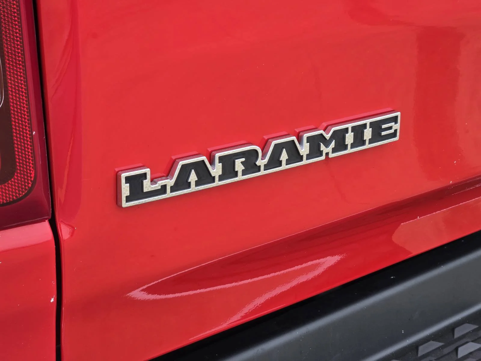 Used 2024 Flame Red Clearcoat Ram Laramie image 8
