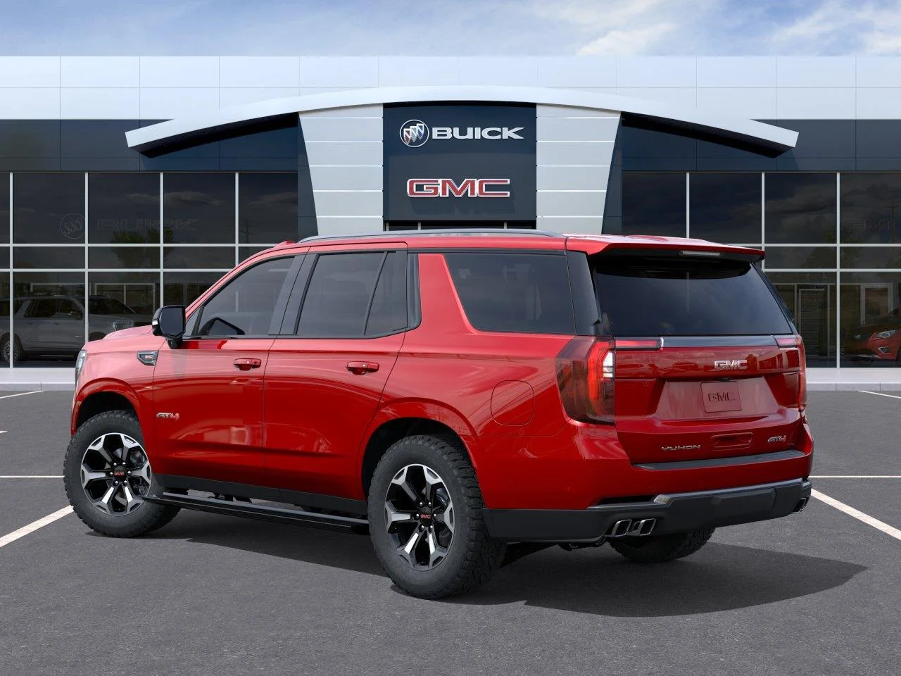 New 2026 Volcanic Red Tintcoat GMC AT4 image 3