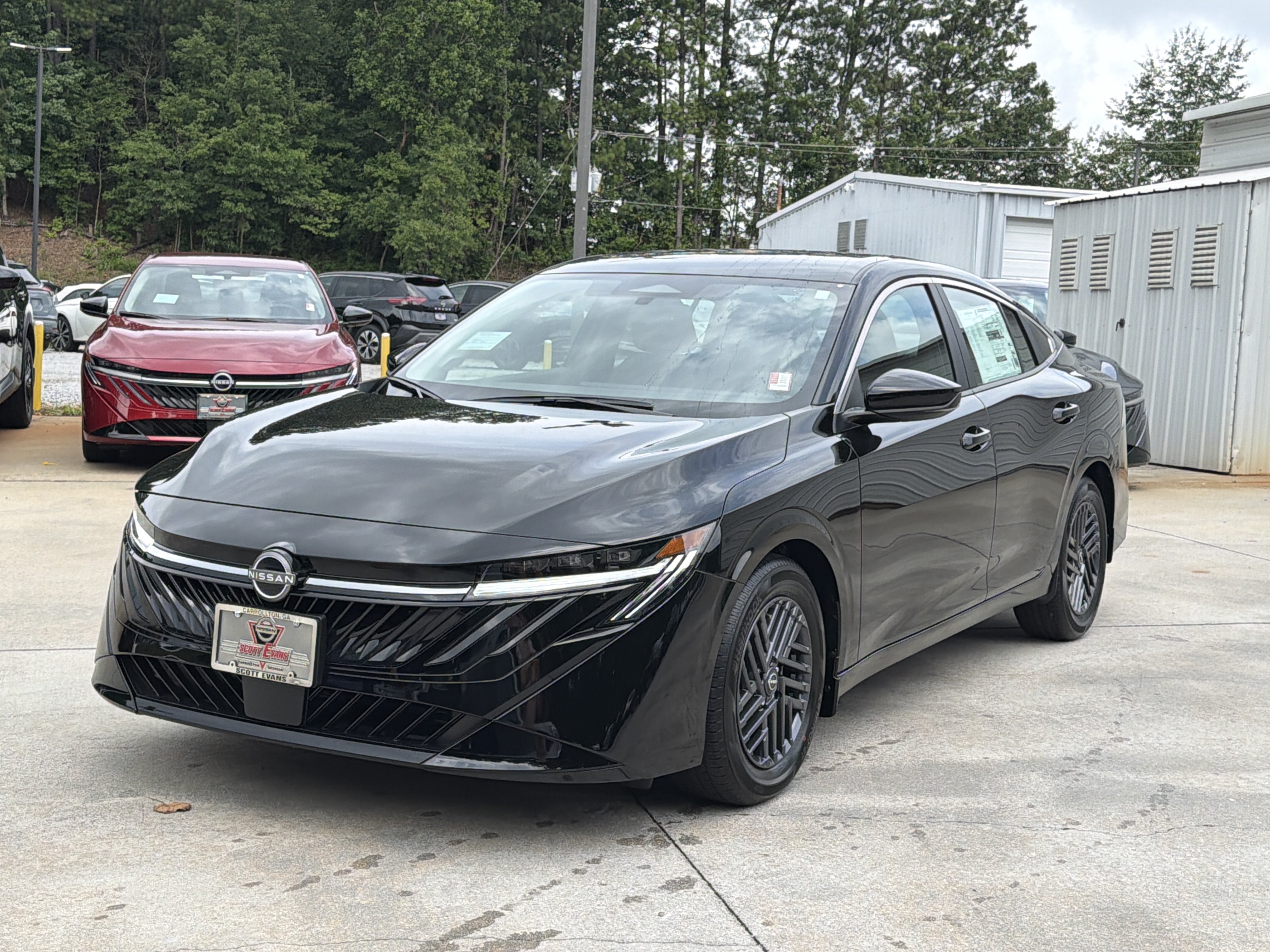 New 2026 Super Black Nissan SV image 4