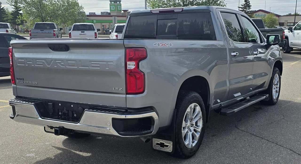 Used 2024 Silver Chevrolet LTZ Crew Cab image 5