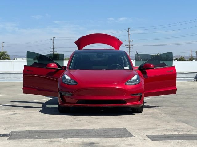 Used 2018 Red Multi-Coat Tesla Long Range image 28