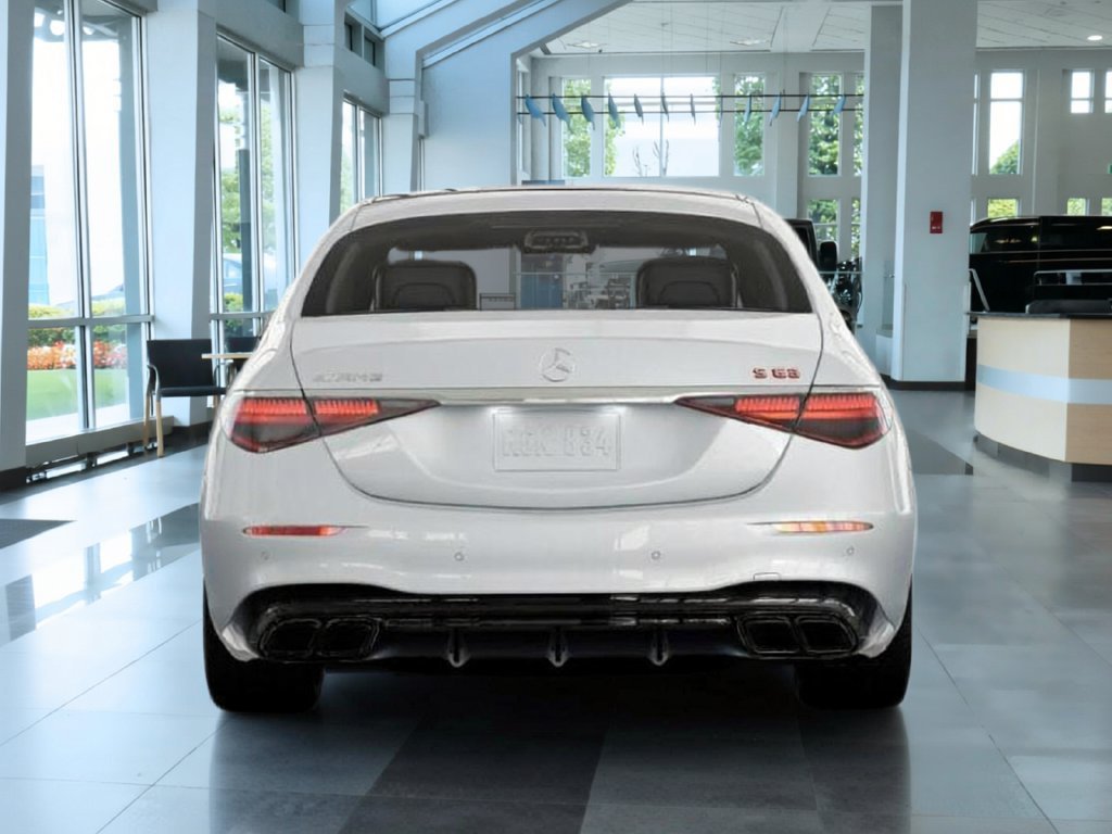 New 2026 MANUFAKTUR Moonlight White Metallic Mercedes-Benz S 63 E AMG® image 65