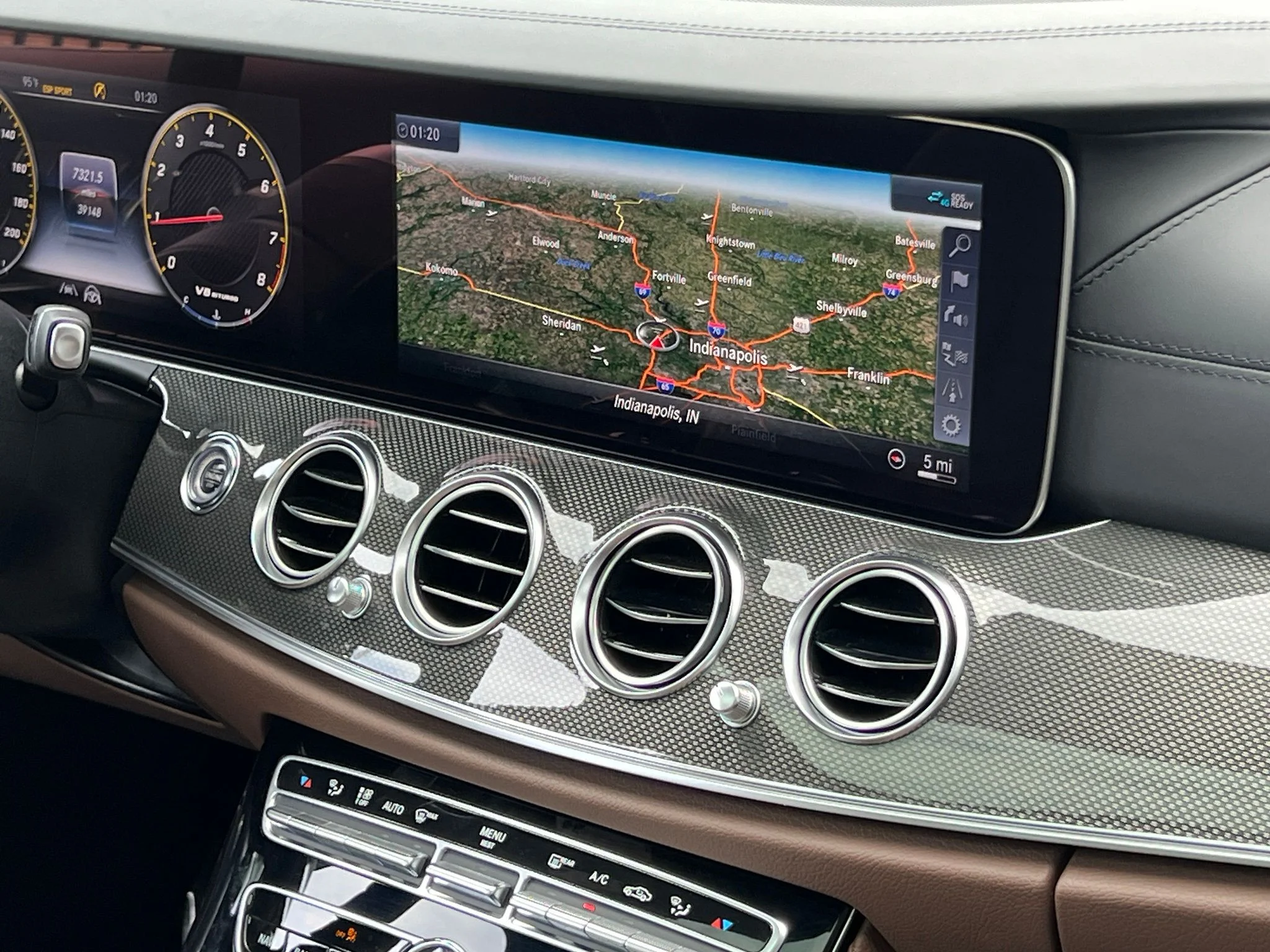 Used 2020 Blue Mercedes-Benz E 63 S AMG® image 48