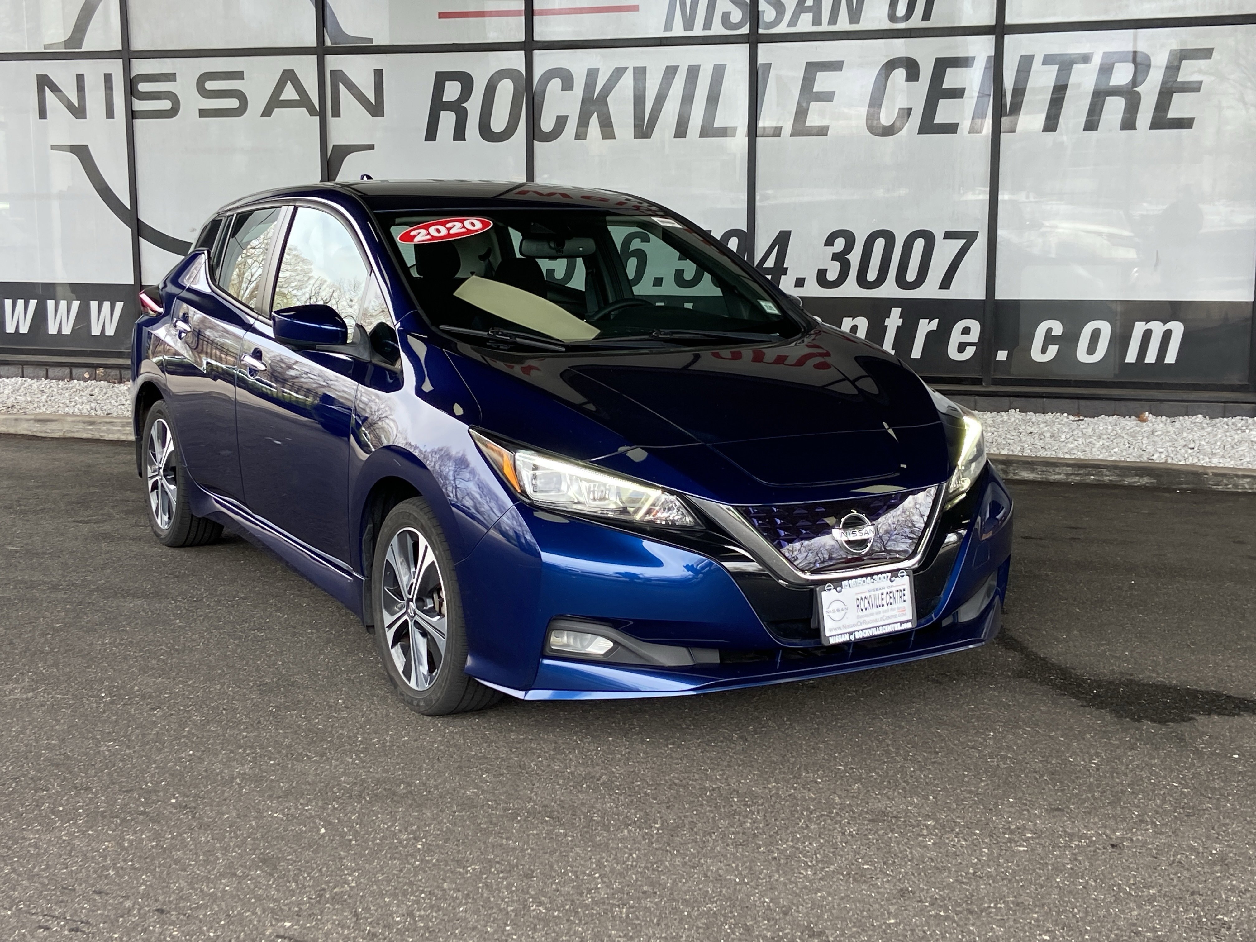 Used 2020 Nissan Leaf SV Plus with VIN 1N4BZ1CP6LC304228 for sale in Rockville Centre, NY