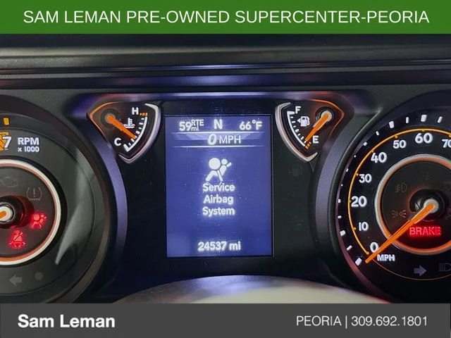 Used 2024 Yellow Jeep Sport image 12