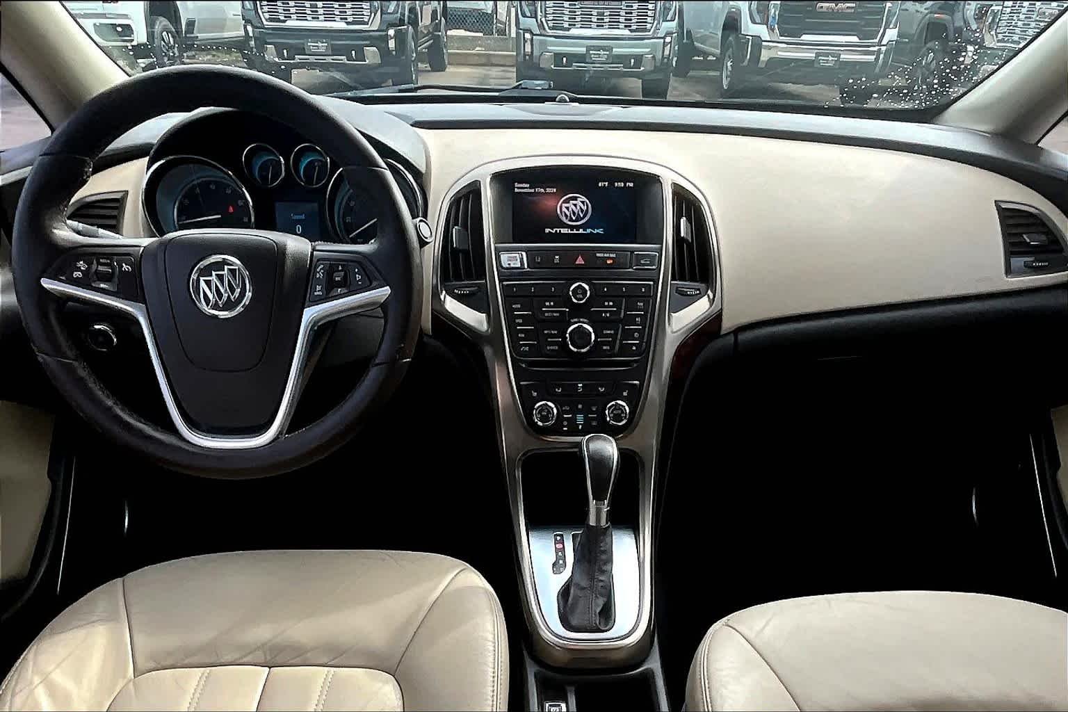 Used 2015 White Diamond Tricoat Buick Leather Group image 15