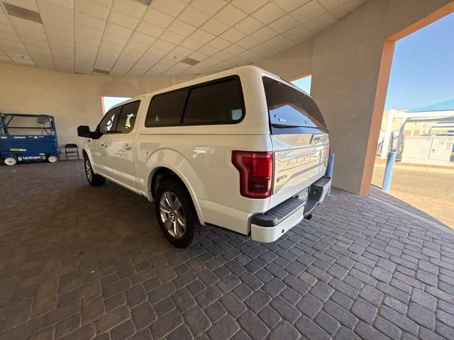 Used 2016 White Platinum Clearcoat Metallic Ford Platinum image 3