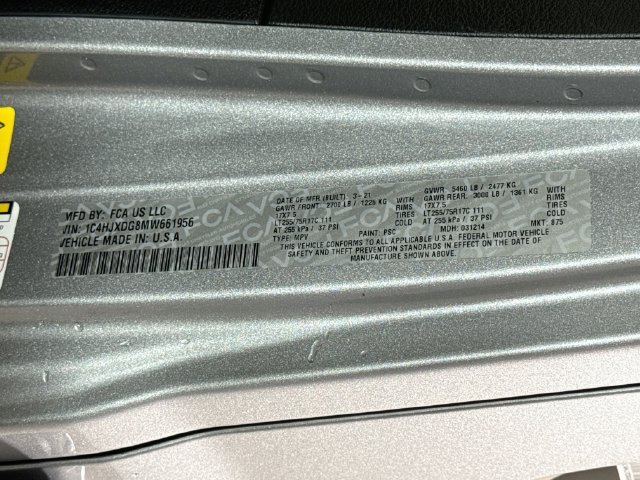 Used 2021 Silver Jeep Unlimited Willys image 29