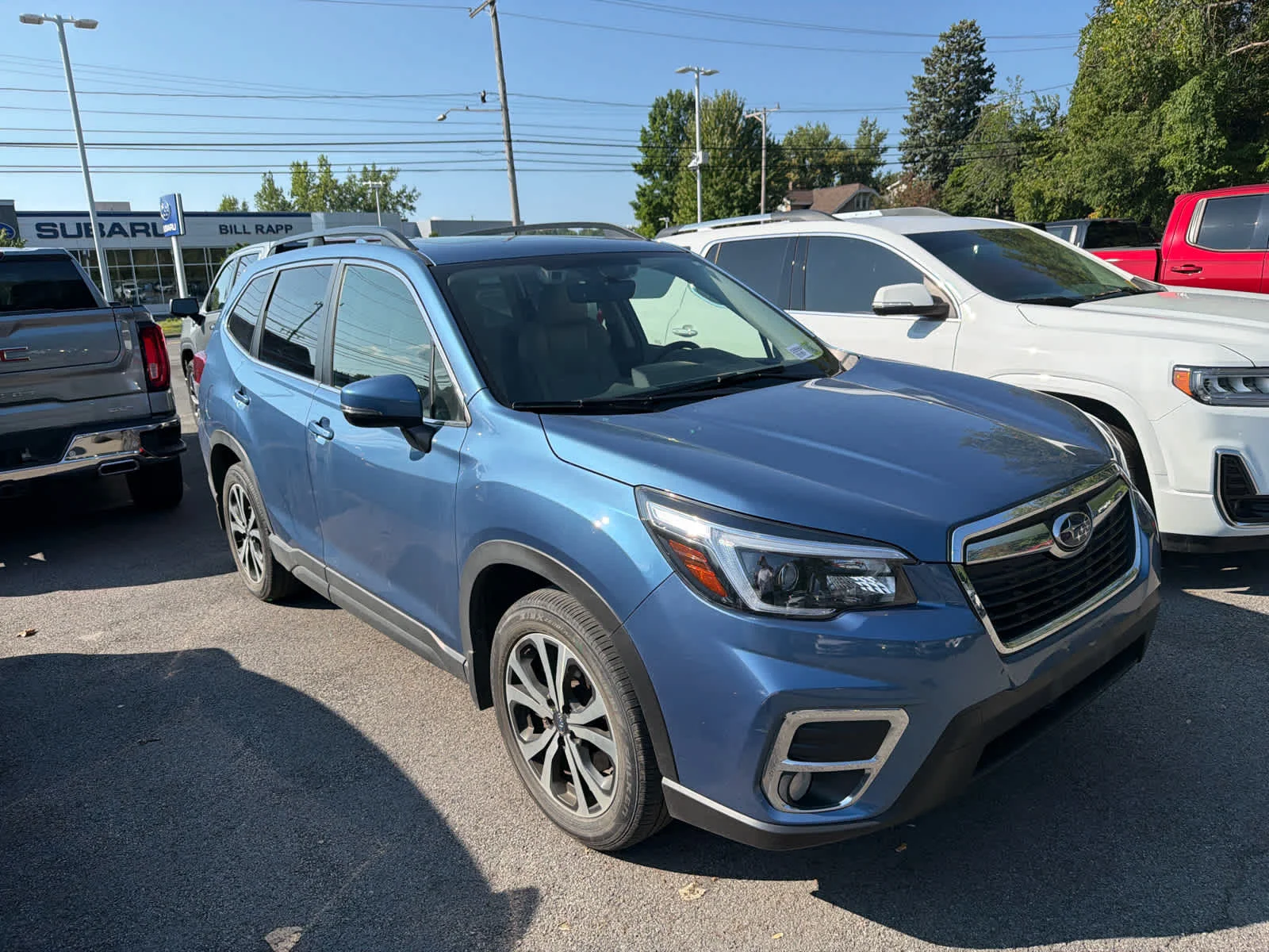 Used 2021 Horizon Blue Pearl Subaru Limited image 19