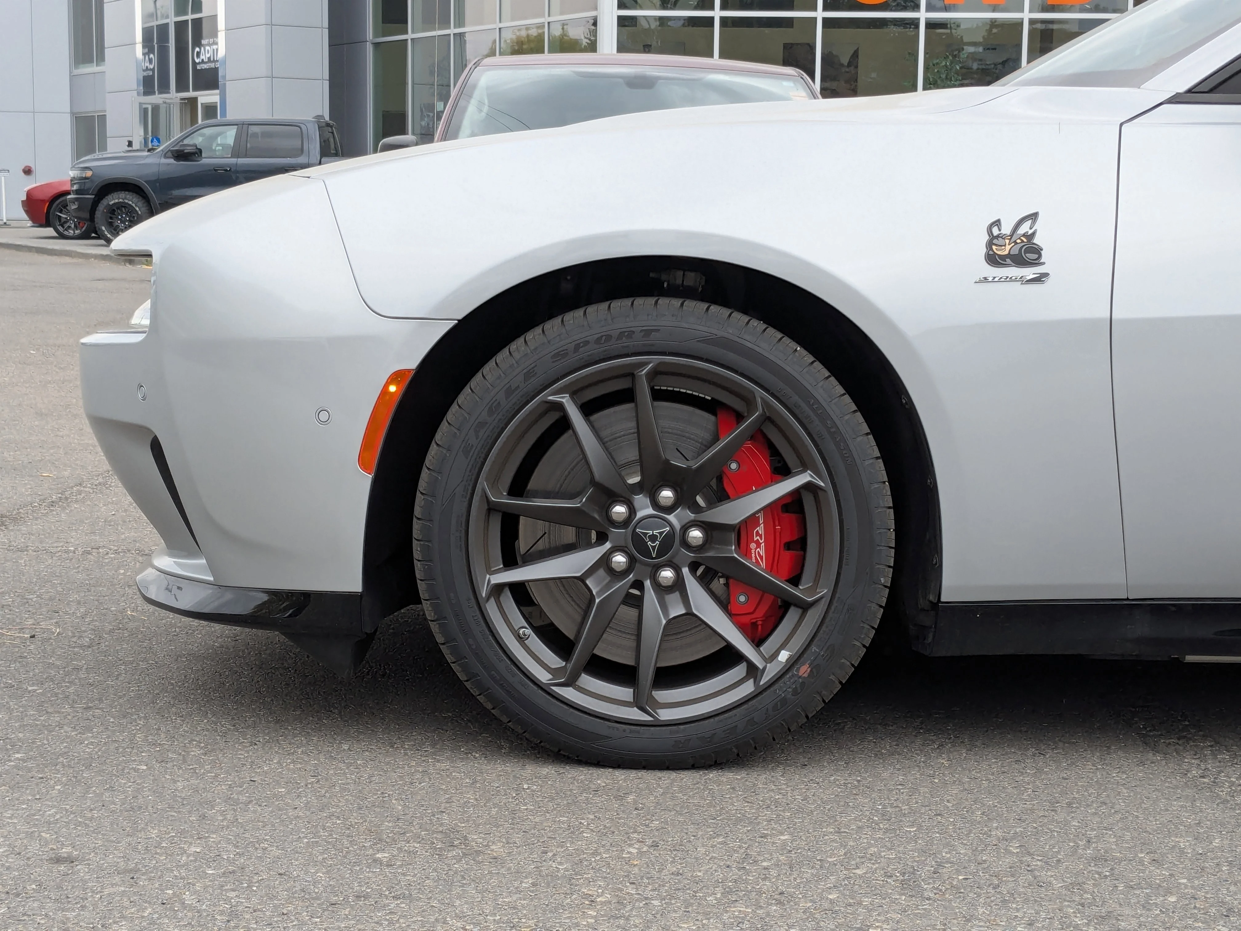 New 2024 triple nickel Dodge Scat Pack - - Dinamica Perf Seats - Plus Group - Sun & Sound - Carbon & Suade & Tons More! image 9