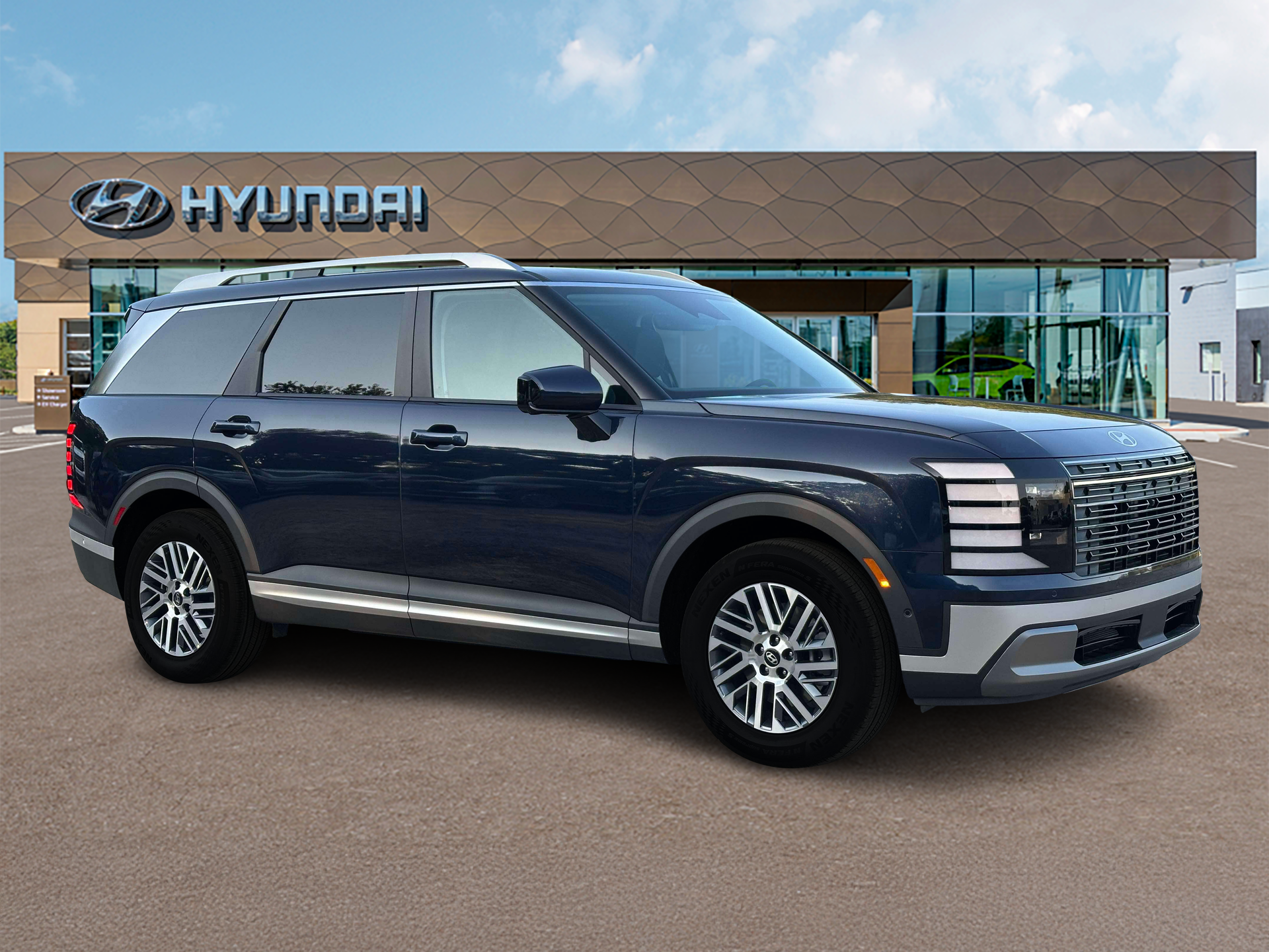 New 2027 Blue Hyundai SEL Premium AWD image 10