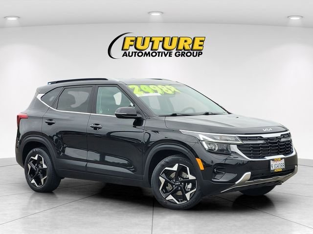 Used 2024 Black Kia EX image 1