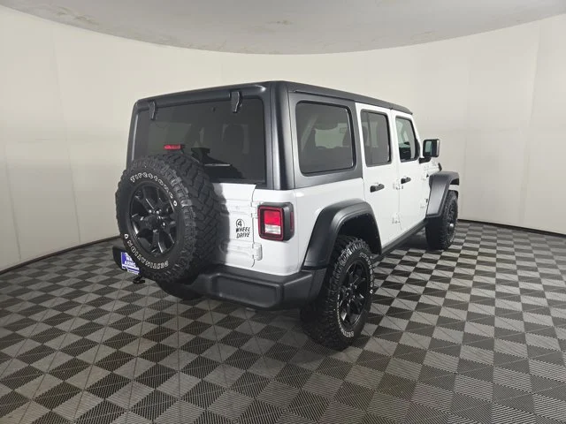 Used 2022 White Jeep Unlimited Willys image 7