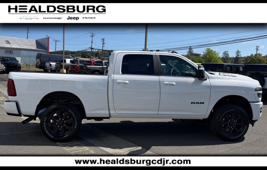 New 2026 Bright White Clear-Coat Exterior Paint RAM Laramie image 6