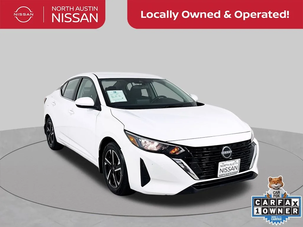 Used 2024 White Nissan SV image 1